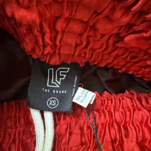 LF The Brand Sport Women's Boxing Short Red Size XS - Picture 4 of 6